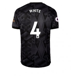 Arsenal Benjamin White #4 Bortatröja 2022-23 Kortärmad
